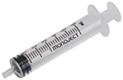 Monoject Syringes - 3 mL Luer Lock & 6 mL Regular Tip