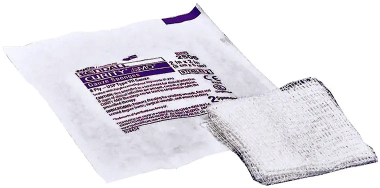 Cardinal Health AMD Antimicrobial Gauze Sponge - 2x2in & 4x4in Sizes