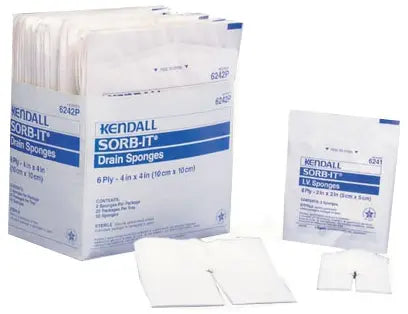 Cardinal Health Sterile I.V. Sponge 2x2 Inch