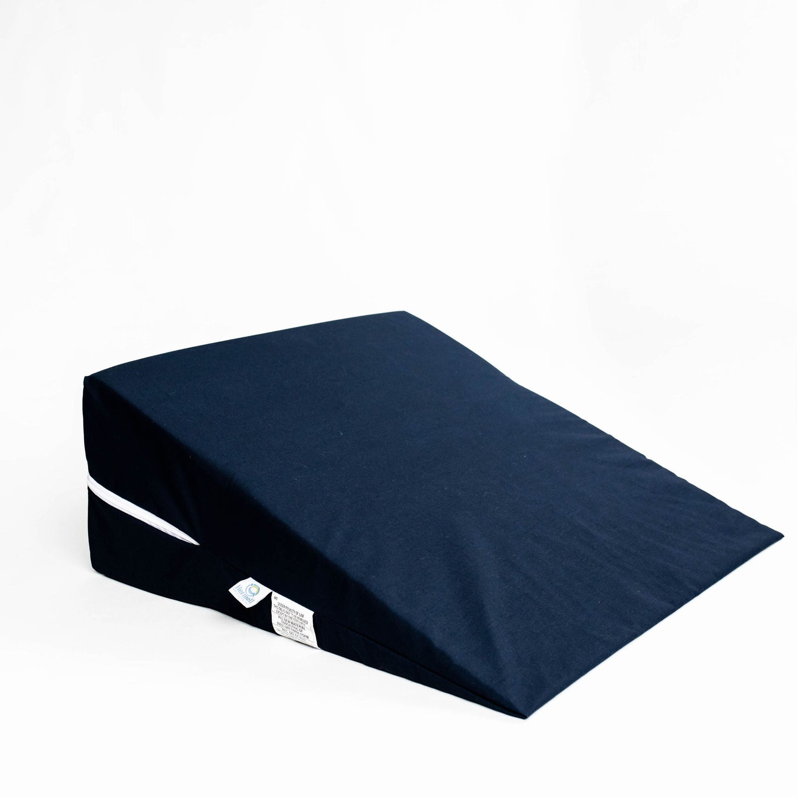 Hermell Foam Wedge with Cover, Blue, 24 x 24 x 10 Inches