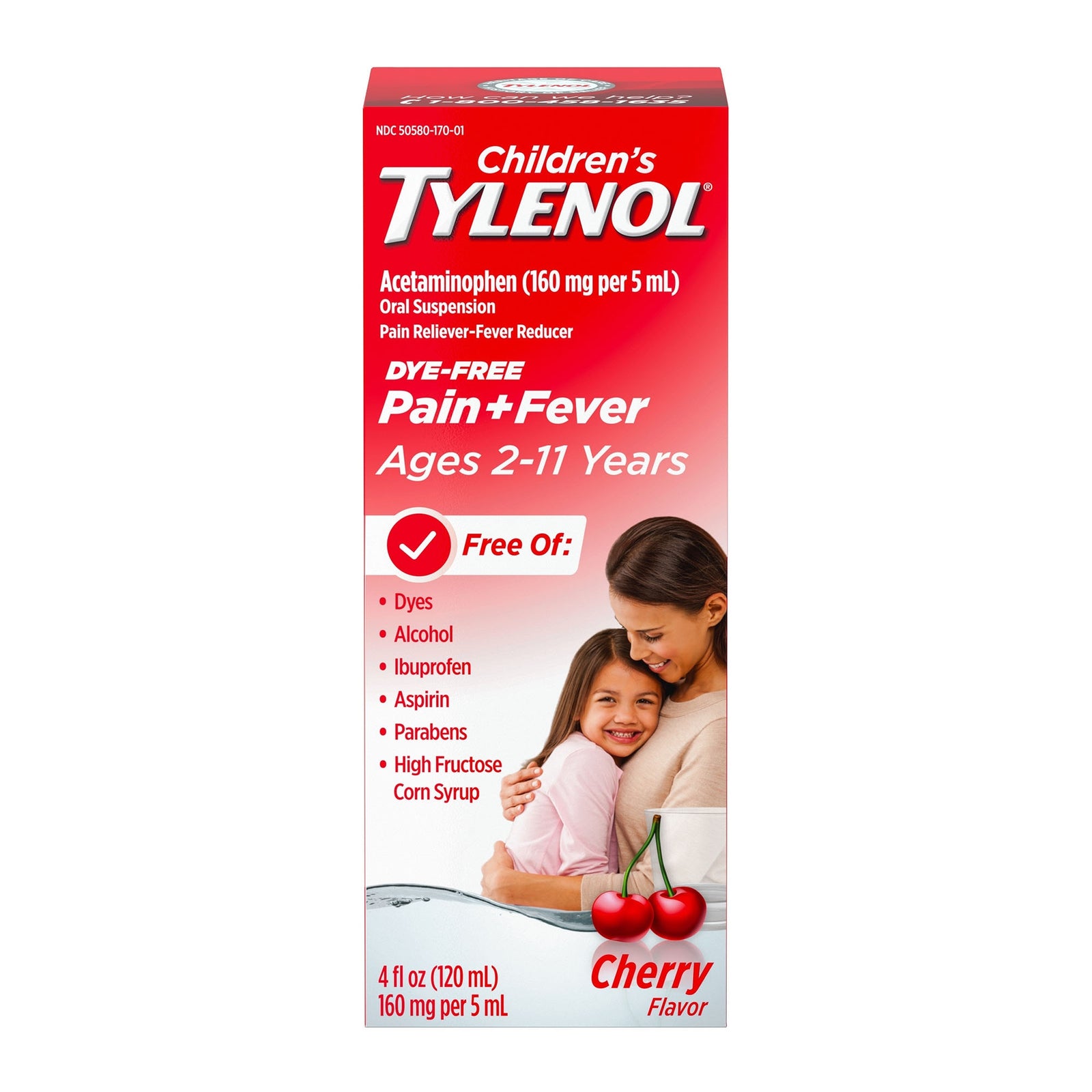 Tylenol Children's Oral Suspension Cherry 4 oz