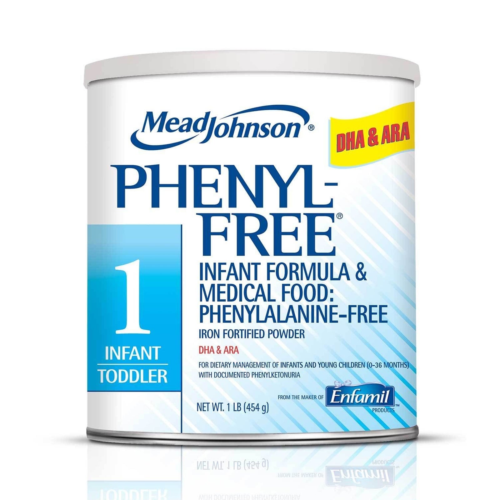 Phenyl-Free 1 Infant Formula Powder - 1 lb Can