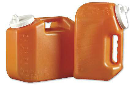 24 Hour Urine Specimen Collection Container 4,000 mL Screw Cap
