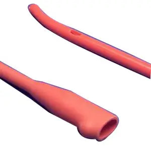 Curity Ultramer Red Rubber Catheter 14 Fr Coude Tip