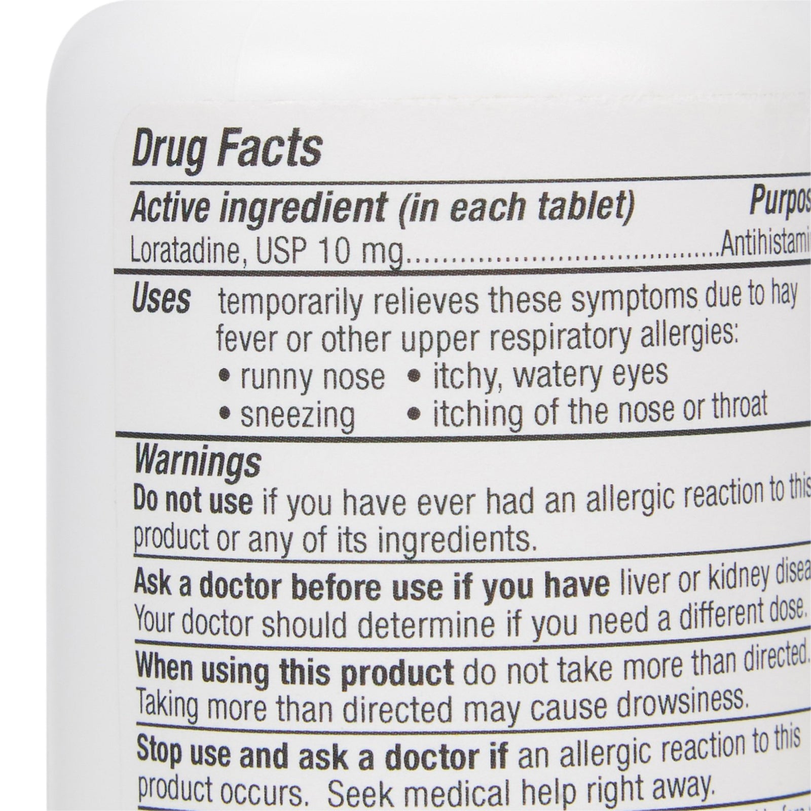 Geri-Care® Loratadine 10 mg Allergy Relief Tablets