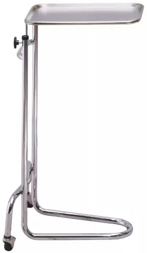 Cardinal Health Double Post Mayo California Style Base Instrument Stand, 34" - 53"