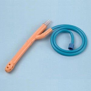 Miller Air Contrast Tips® 5/16 Inch Silicone Enema Tip - Case of 48