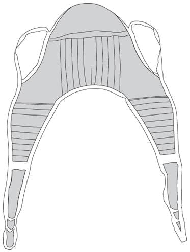 Drive DeVilbiss Patient Lift Sling with Head Support