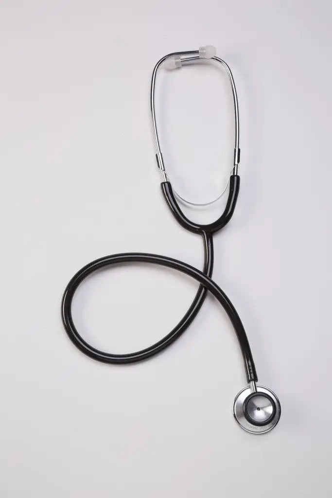 Cardinal Health Dual-head Stethoscope, Adult, Black