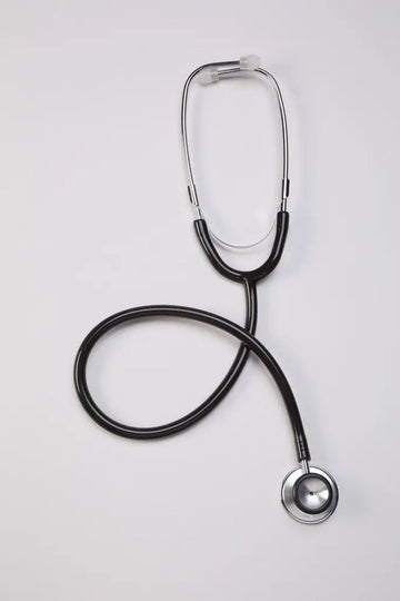 Cardinal Health Dual-head Stethoscope, Adult, Black