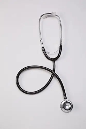 Cardinal Health Dual-head Stethoscope, Adult, Black