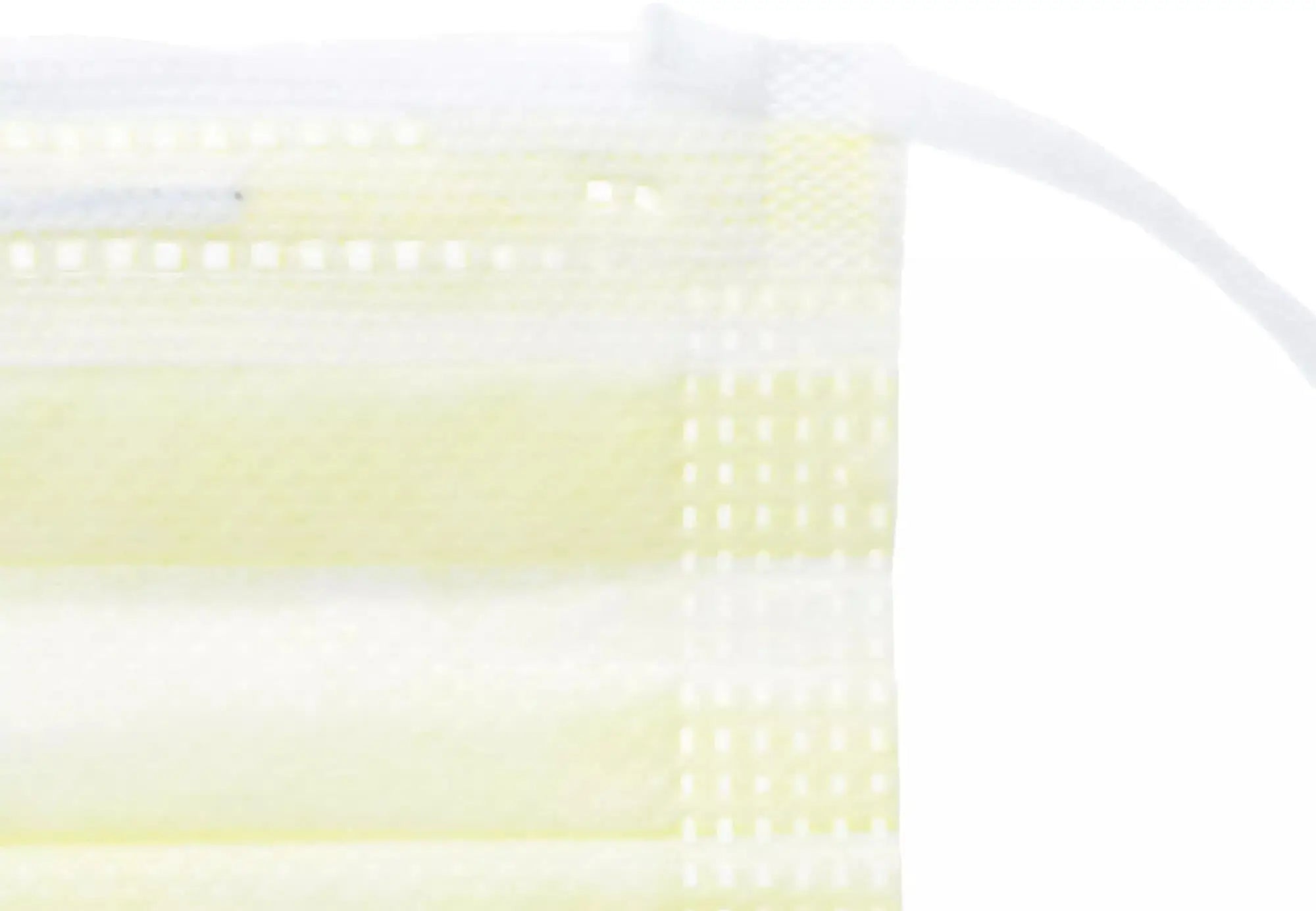 Cardinal Health Level 1 Procedure Mask, Ear Loops, Yellow, Box of 50