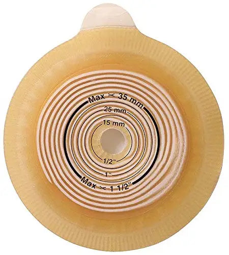 Coloplast Assura Cut-to-Fit Flat Skin Barrier, 3/8" - 1-3/8" Stoma Opening