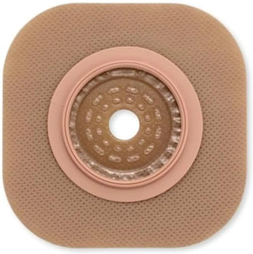Hollister New Image CeraPlus Flat Extended Wear Barrier Without Tape Border, Pre-sized 1-3/8
