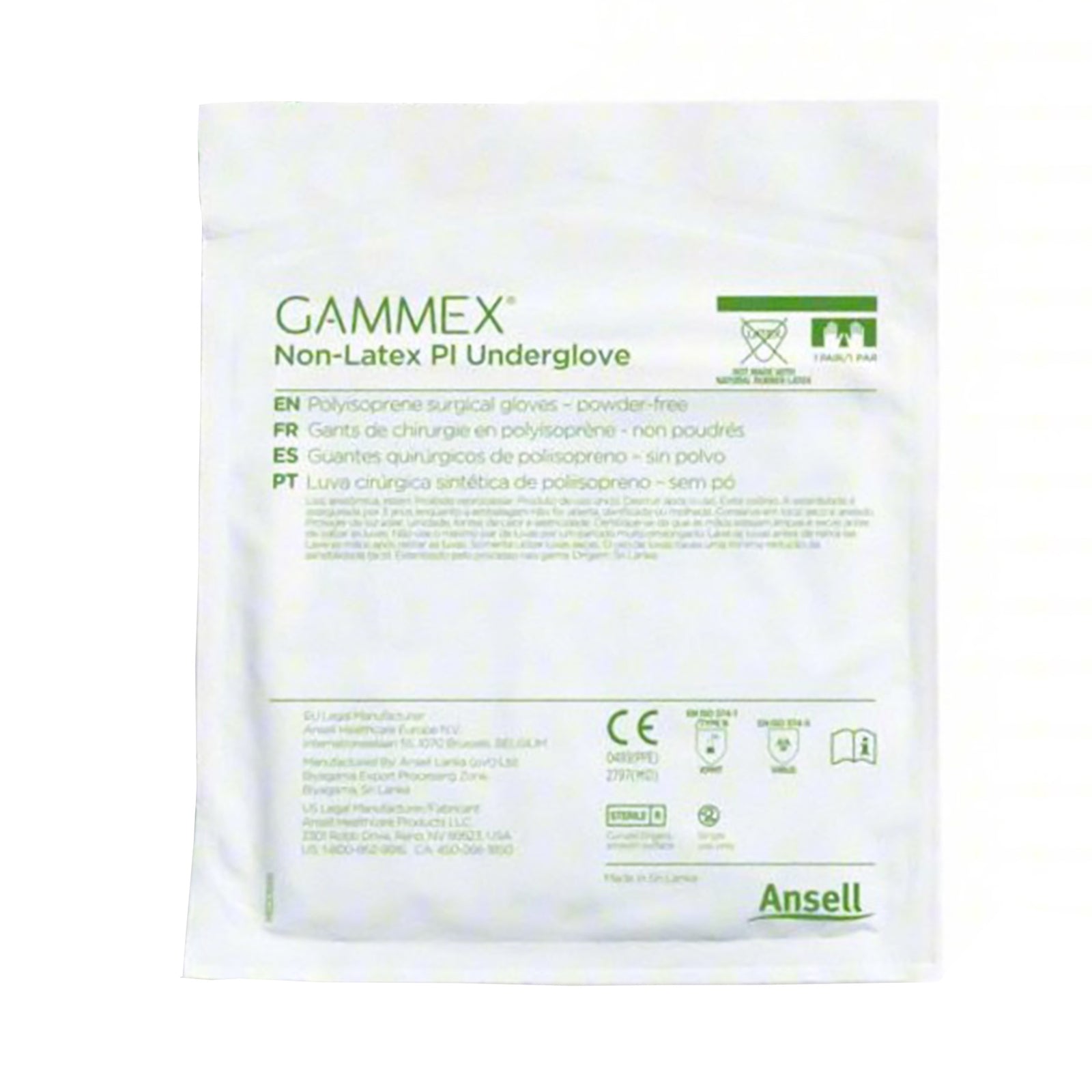 Ansell Healthcar Plyiso Glove