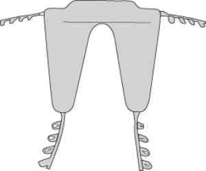 Drive DeVilbiss Patient Lifter Sling - Large Size, 350 lbs Capacity