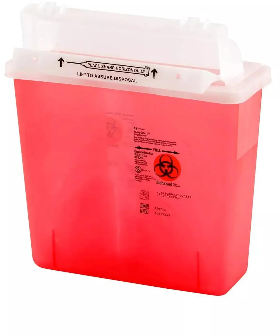 Cardinal Health SharpStar Sharps Container 5 Quart