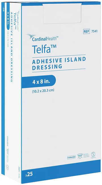 Cardinal Health Telfa Adhesive Island Dressing