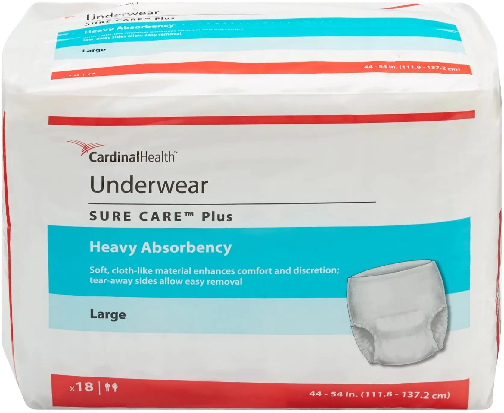 Cardinal Health Protective Underwear Large Size