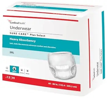 Cardinal Health Sure Care Plus Select Protective Underwear