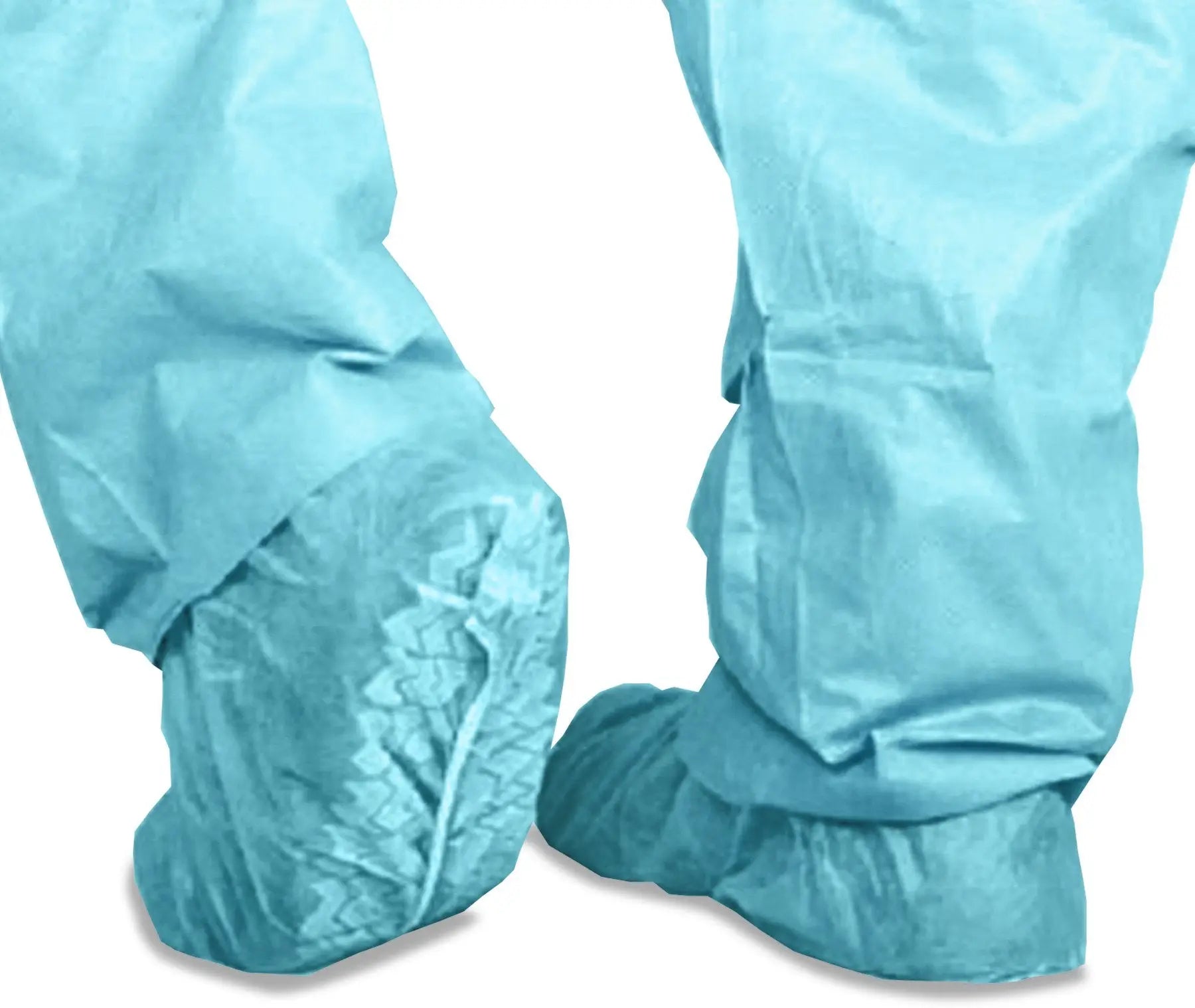 Medline Non-skid Cover Shoe Blue Regular/Large