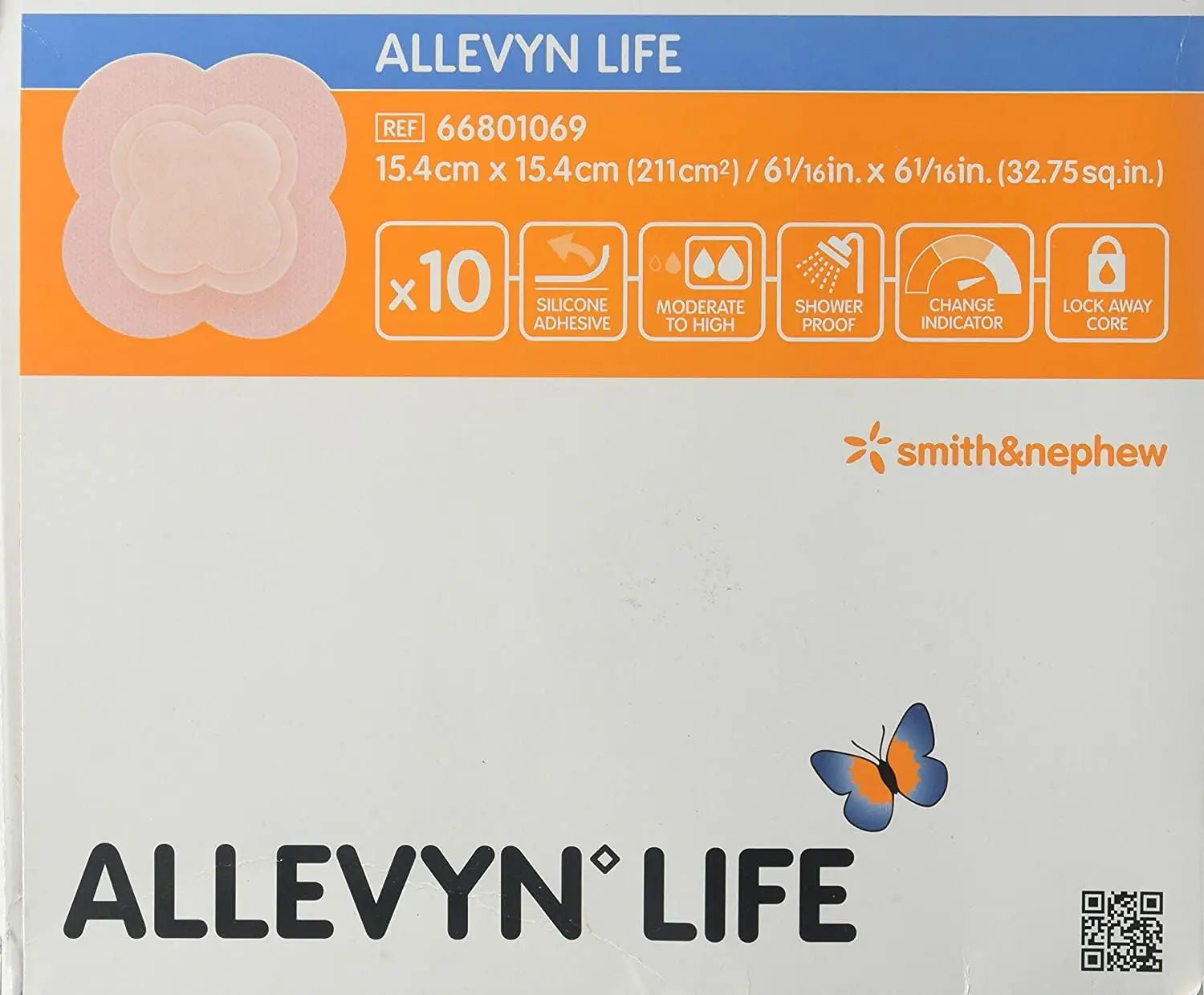 Smith & Nephew ALLEVYN Life Foam Dressing