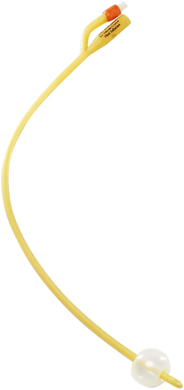 Cardinal Health 2-Way Hydrogel Coated Latex Coude Tip Urethral Urinary Catheter