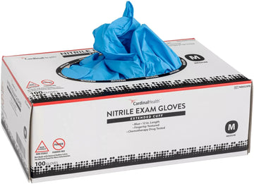 Cardinal Health Extended Cuff Powder-Free Nitrile Exam Gloves