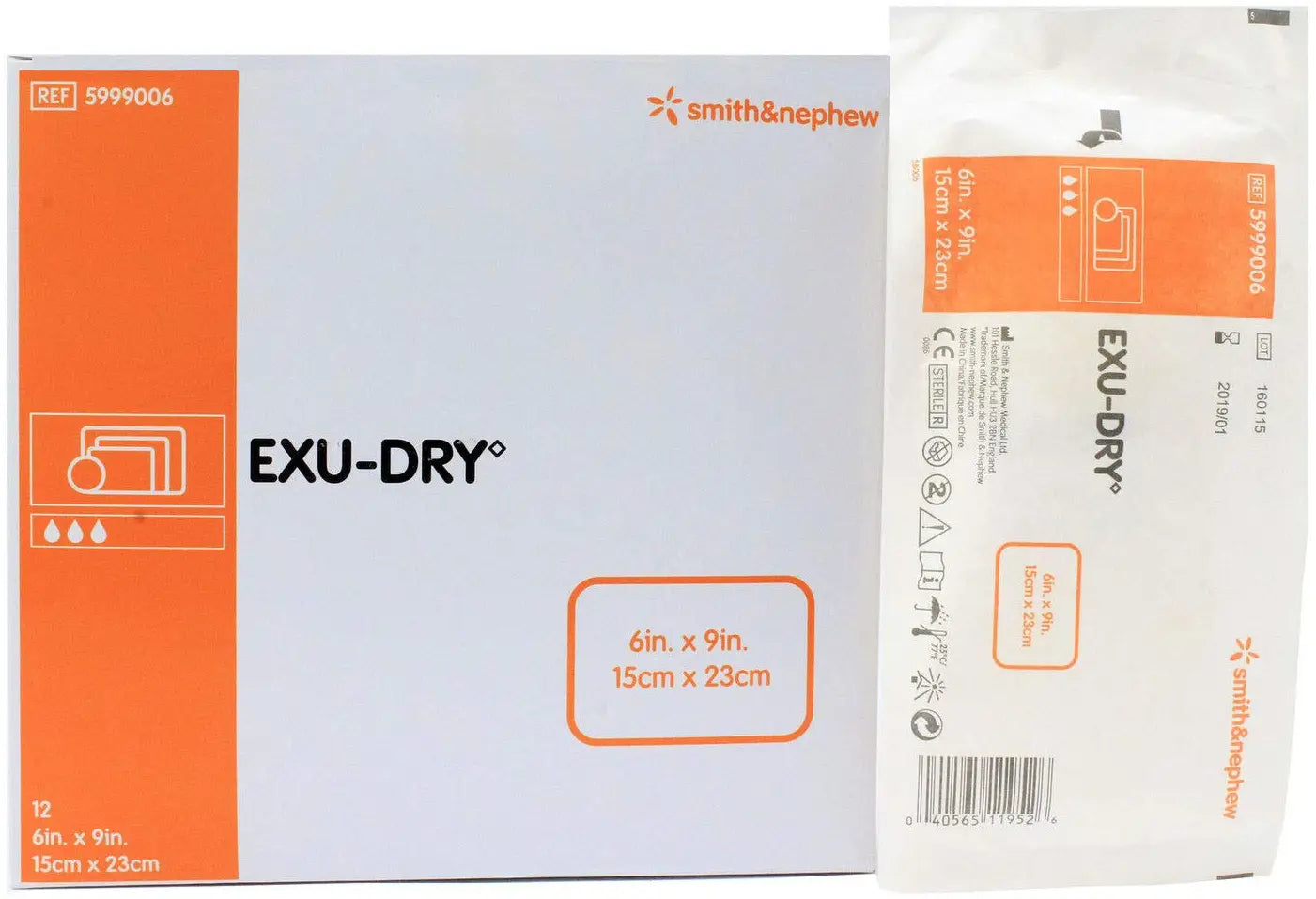 Smith & Nephew EXU-DRY Full Absorbency Wound Dressing