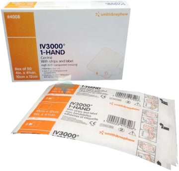 Smith and Nephew Opsite IV3000 Transparent Film Dressings