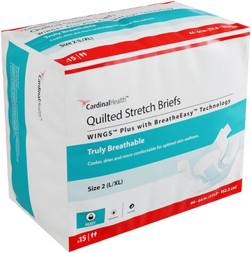 Cardinal Health Quilted Stretch Briefs