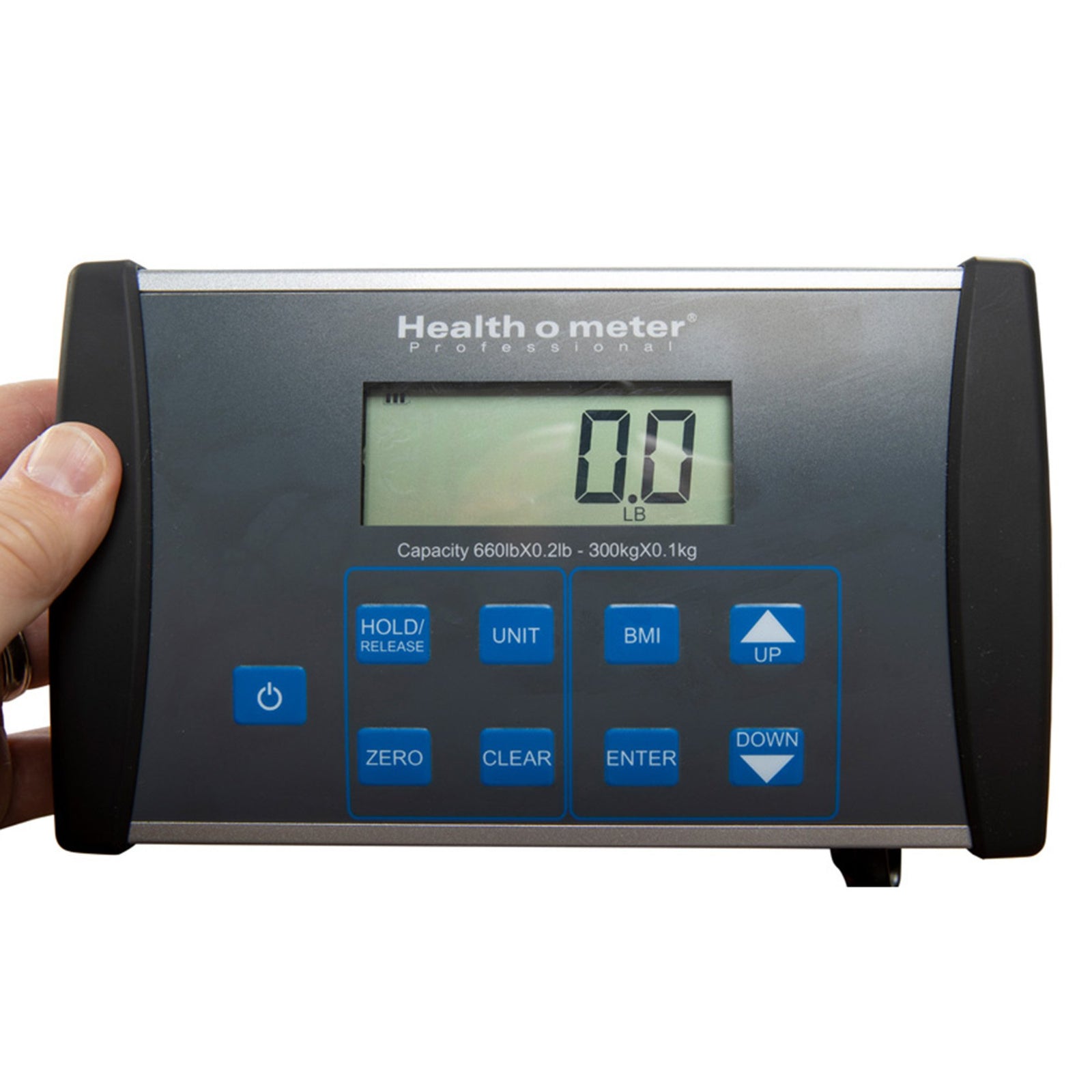 Health O Meter Digital Floor Scale with Wall-Mount Display, 500 lb Capacity