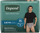 Depend Maximum Absorbency Underwear for Men Small/Medium