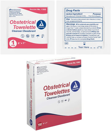 Dynarex Obstetrical Towelette 5x7