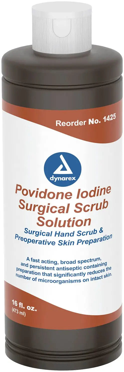 Dynarex Povidone Iodine Scrub Solution