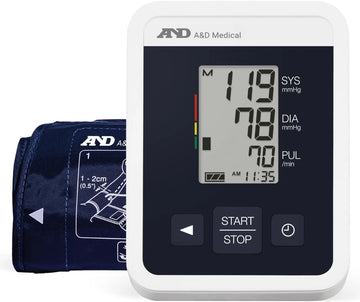 A&D Medical One Touch Wide Range Cuff Blood Pressure Monitor