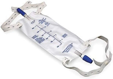AMSure Urinary Leg Bag with Push-Pull Valve and Straps