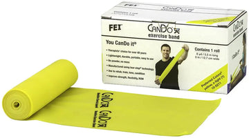 CanDo Low Powder Exercise Band - 6 Yard Roll
