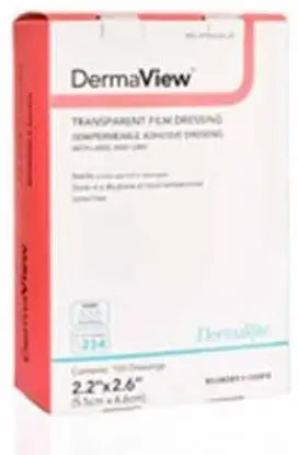 DermaRite Transparent Film Dressing 4x5in