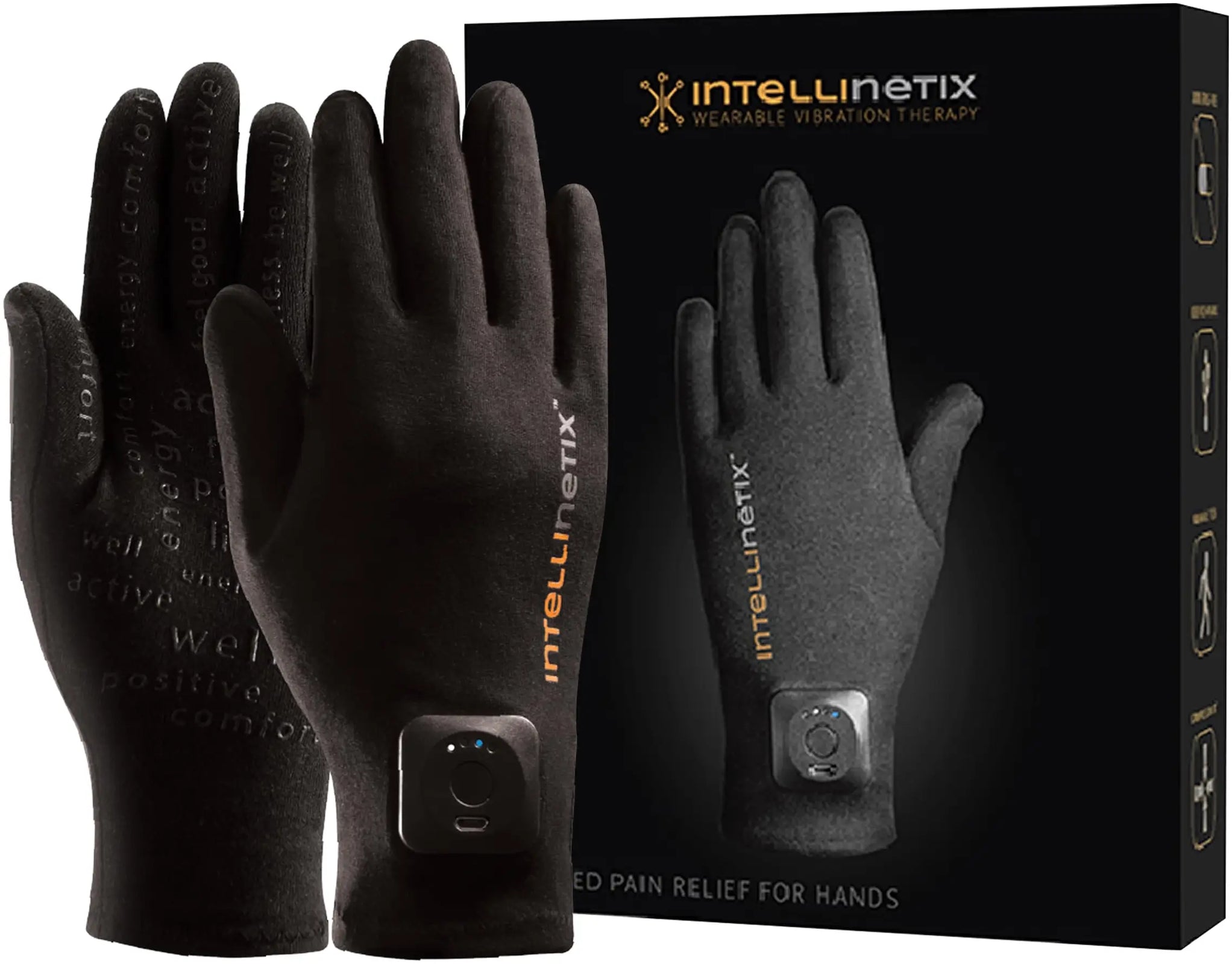 Brownmed Intellinetix Vibrating Therapy Gloves