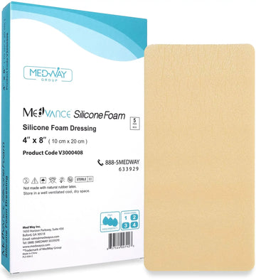 MedVance Non-Bordered Silicone Foam Dressing