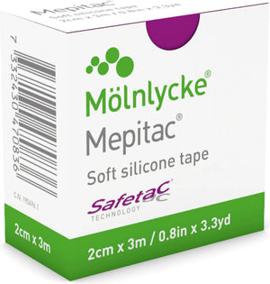 Mepitac Soft Silicone Secure Tape with Safetac Technology