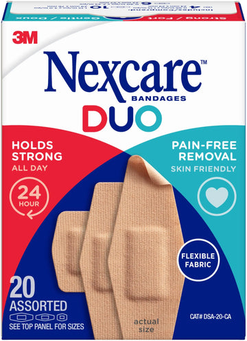 3M Nexcare DUO Bandages - Assorted Sizes