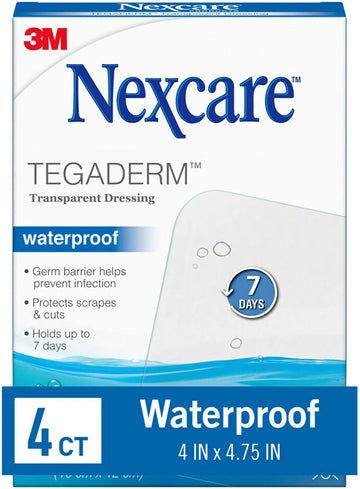 3M Tegaderm Transparent Dressing 4 inch