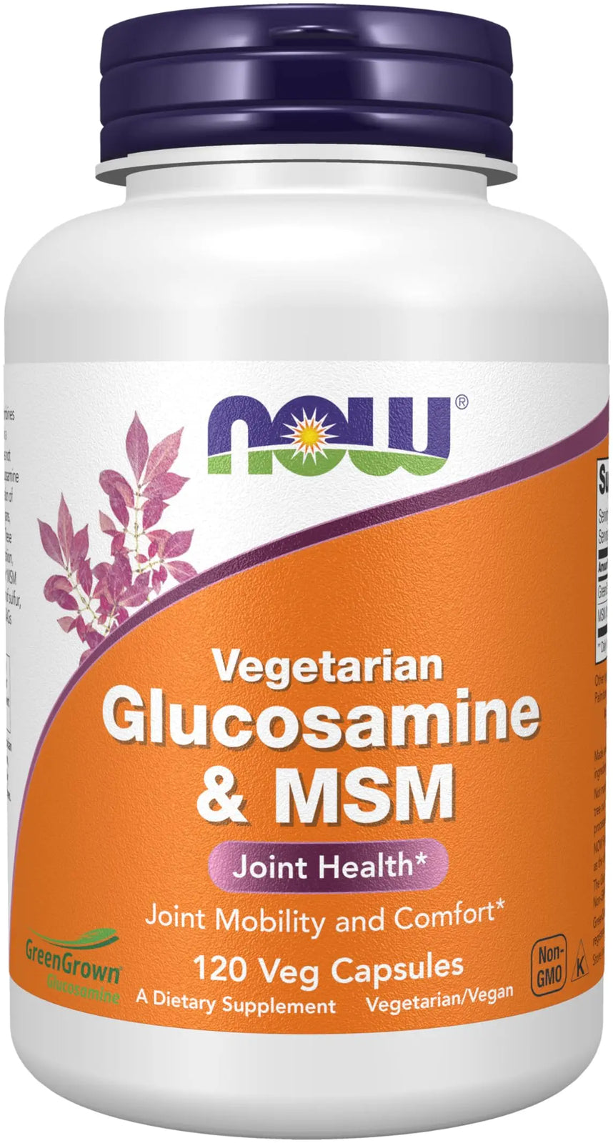 NOW Foods Vegetarian Glucosamine & MSM 500/500 V-Caps