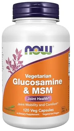 NOW Foods Vegetarian Glucosamine & MSM 500/500 V-Caps