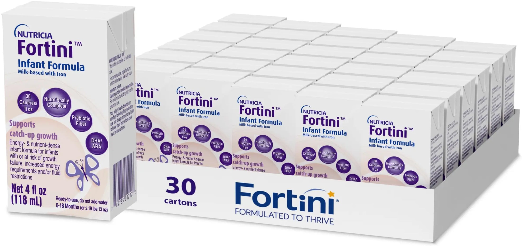 Nutricia Fortini Infant Formula, 4 fl oz
