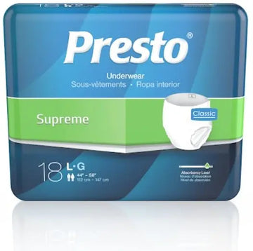Presto Supreme Classic Protective Underwear