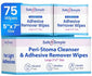 Safe N Simple Peri-Stoma Cleanser and Adhesive Remover Wipes