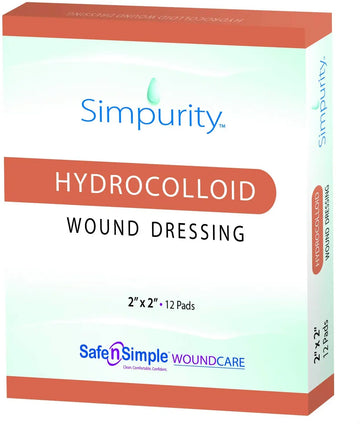 Safe N Simple Simpurity Hydrocolloid Wound Dressing